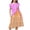 AB231 Pink, variant on Tisuna Girls Summer Dress Ice Cream Print Short Sleeve Crew Neck Dresses Breathable Casual Little Girls Big Kids Holiday Casual Wear Pink Size 6-7 Years