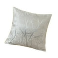 thumbnail image 2 of Funda de almohada europea, funda de cojín estampada, elegante funda de cojín jacquard para sofá, decoración del hogar y habitación Gris, 2 of 8