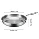 thumbnail image 2 of Sartenes Sartén Hogar Sin revestimiento Sartén antiadherente Cocina de inducción Cocina de gas Sartén especial para huevos Pastel Filete Sartén sartén, 2 of 2