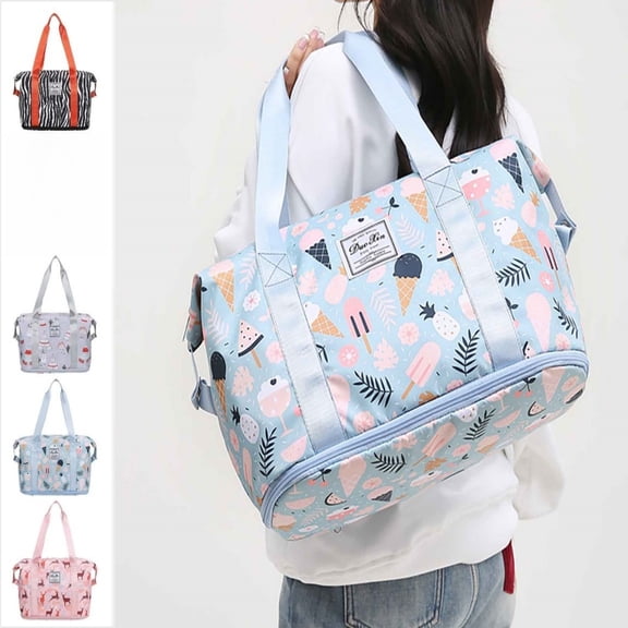 XGFHYJEH Duffel Bag, Travel Duffel Bag, Duffel Bags for Traveling, Weekenders and Overnights Bag, Travel Clothes Bag, Travel Saving, Duffel Bag for Sport Gym Camping Beach