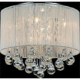 thumbnail image 2 of 6 Abat-Jour Tambour Lumineux avec Finition Chromée, 2 of 3