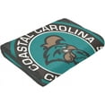 thumbnail image 6 of Coastal Carolina University Fleece Blanket, Very Soft Microfiber Flannel Blanket for Couch Warm and Cozy for All Seasons, 6 of 6