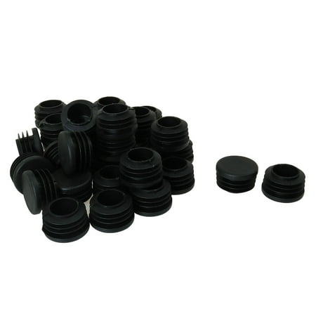 Fencing Cover - Plastic Round Tube Insert Glide End Cap 30mm 1.18