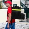 thumbnail image 2 of Food Delivery Bag,Large Insulated Backpack for Doordash/Uber Eeats, Expandable Cooler Bags for Bike/Motorcycle with Reflective Strip and Cup Holders,Reusable Pizza Food Delivery Bag with Hand Straps, 2 of 8
