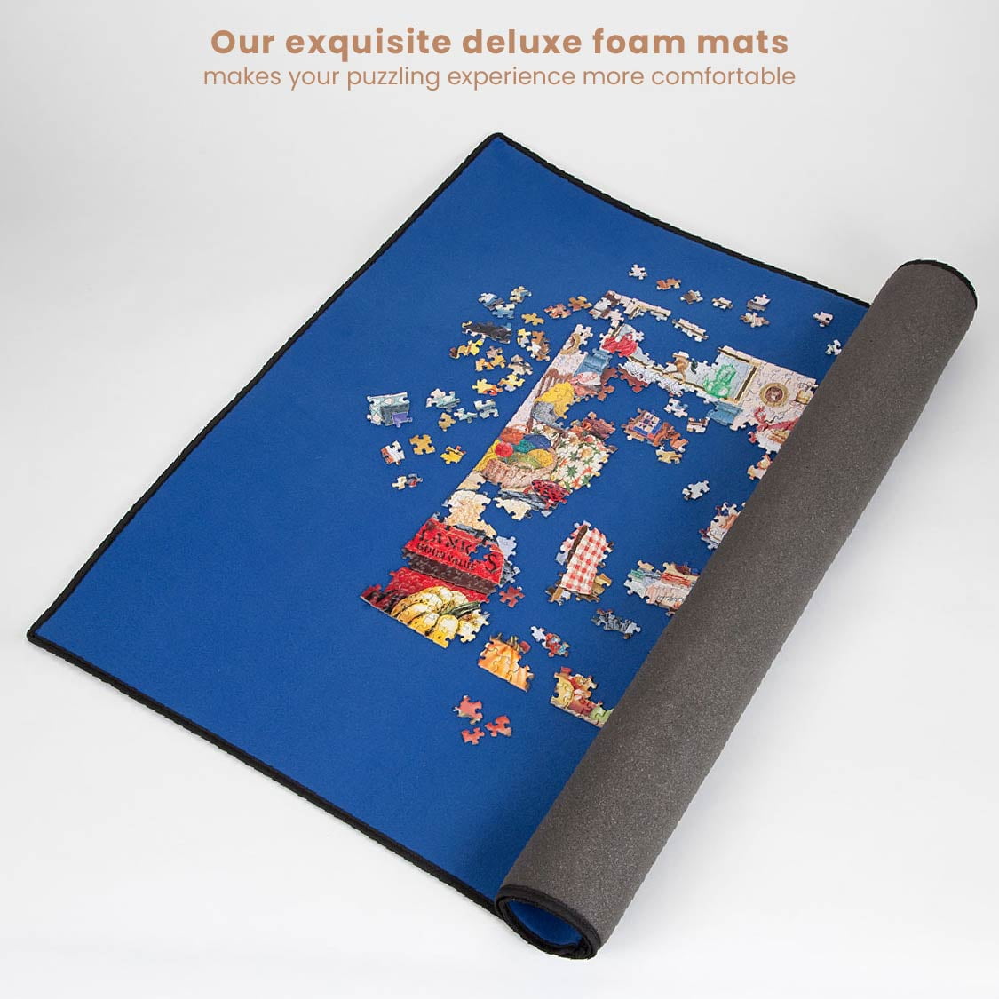 Puzzle roll up mat hobby cheap lobby