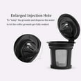 thumbnail image 3 of Reusable K Cups,Refillable K Cups Coffee Filters for Keurig 2.0 & 1.0 Brewers,Universal K Cup Reusable Filters Compatible with K200,K300,K350 and More (6 Pack), 3 of 9