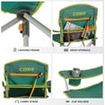 thumbnail image 3 of CORE Youth Camping & Tailgate Quad Chair, 2 pack, Green, 3 of 6