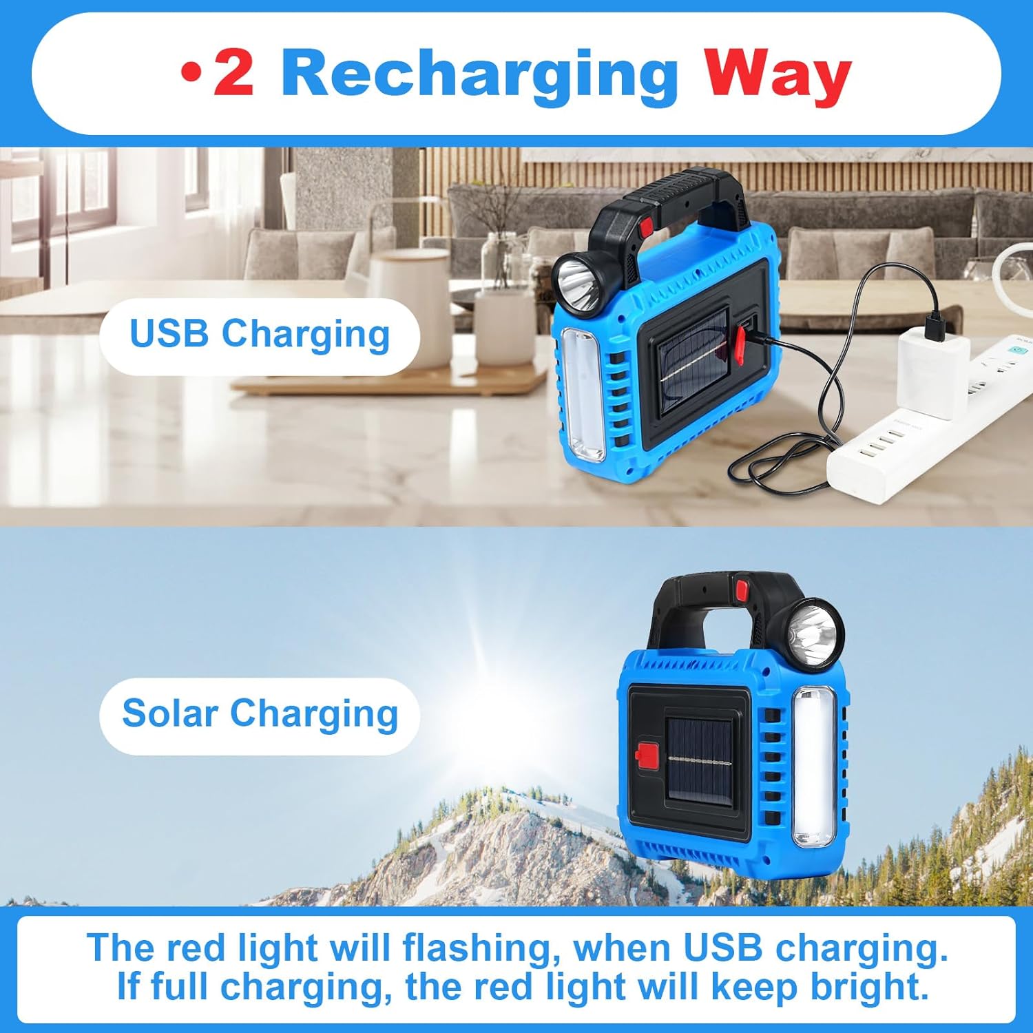 ZANHUA-Lantern Camping Essentials Accessories Gear Solar Lights, LED Flashlight for Power Outages, Rechargeable Tent Lights for Emergency, Hurricane, Survival Kits, Operated Lamp