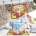 thumbnail image 6 of Washable Pet Pee Pads with Super Absorbent Reusable Training Pads for Dogs & Cats Cute Santa Claus, 6 of 6