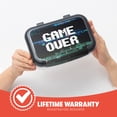 thumbnail image 6 of ZIPIT Black Gamer Recycled Plastic Pencil Box for Kids, Elementary School Box, 6 of 6