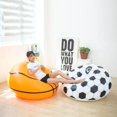 thumbnail image 2 of Sofá inflable de baloncesto y fútbol, silla de salón de aire, tumbona de baloncesto, muebles de exterior, jardín, hogar y oficina, 2 of 4
