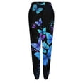 thumbnail image 4 of Puntoco Pantalones De Chándal Con Estampado De Mujer Cintura Alta Deportivo Gimnasio Ajuste Atlético Jogger Pantalones Baggy Lounge Pantalones con Bolsillos Puntoco Puntoco-2955, 4 of 8