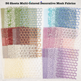 thumbnail image 3 of 90 Sheets Scrapbook Paper and Decorative Mesh Fabric Assorted Set - 6 Pack Mixed Special Paper for Scrapbooking,B, 3 of 6