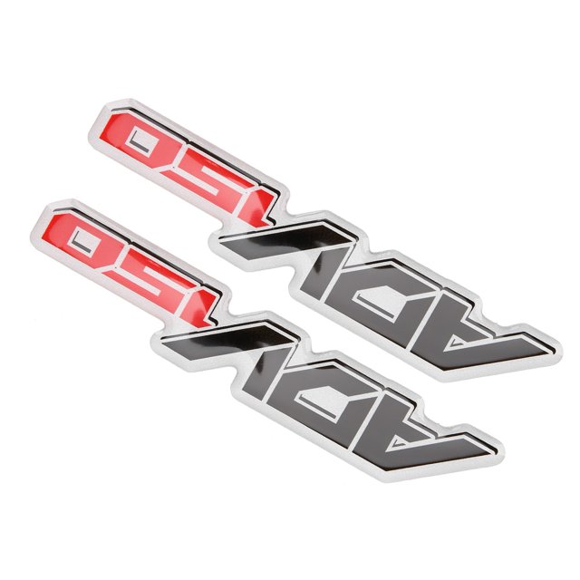 Calcomanía con emblema de motocicleta, par de calcomanías con emblema de motocicleta, calcomanía reflectante, calcomanía con emblema de motocicleta resistente y duradera