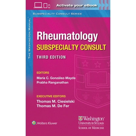 UPC: 9781975113391 | Washington Manual Subspecialty Consult: Washington Manual Rheumatology Subspecialty Consult (Paperback)