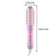 thumbnail image 3 of ACDANC Curling Mini Curling Brush for Short Hair Anti Scald Heated Round Brush Electric Hair Ceramic Hair Tool Dryers Long Lasting Instant Heat Up for All Hair Types, 3 of 7