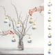 thumbnail image 5 of Uuiauoio Glass Easter Ornament 2D Flat Pendant with Bunny Egg Designs for Tree Gift Basket Filler Holiday Party Decorations Keepsake, 5 of 5