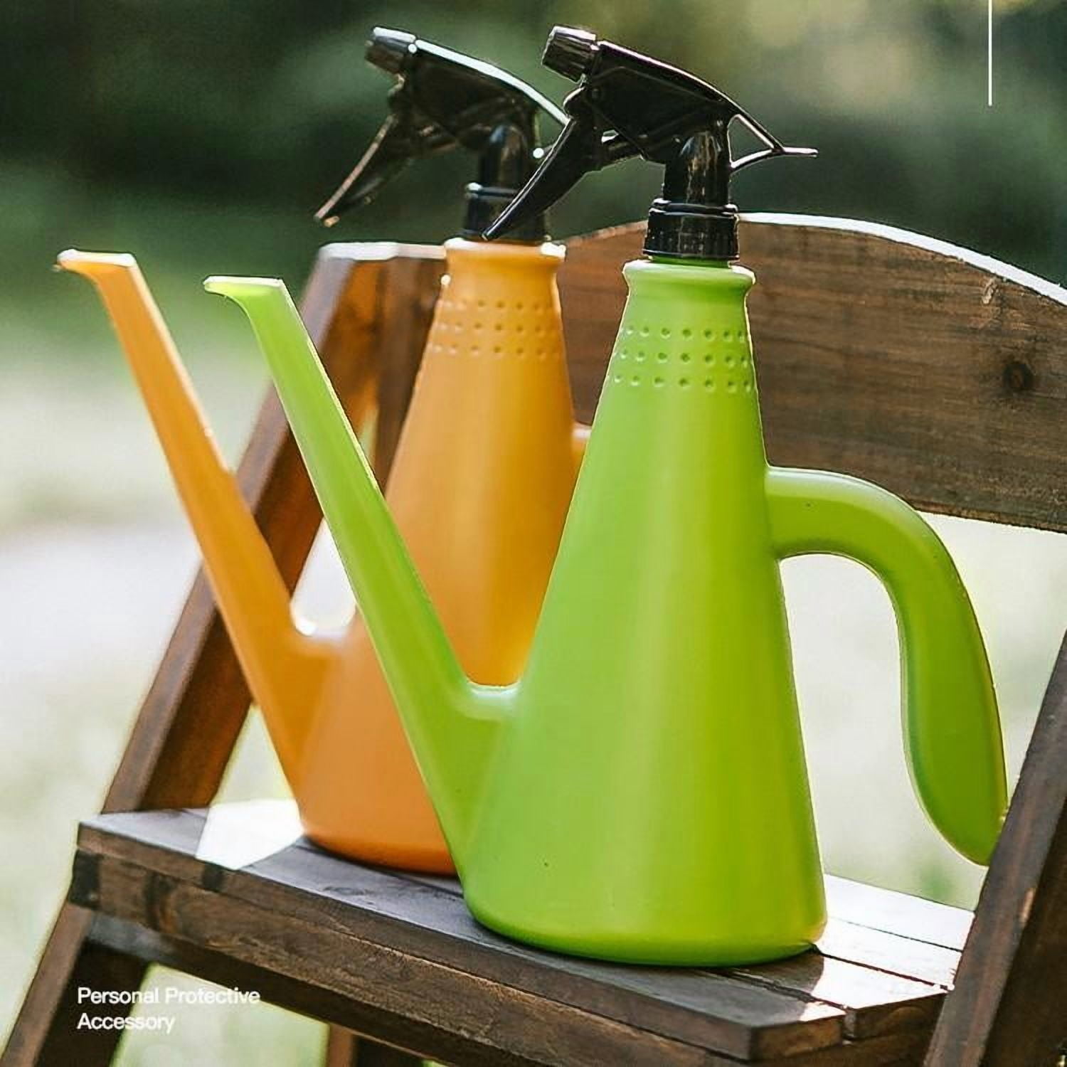 Dual Purpose Sprayer Watering Can, 2-in-1Multifunctional Garden Watering Can 29.5x27.5cm Plastic Pot with Adjustable Mode, Large Capacity & Leak-Proof for Indoor Plants & Outdoor Gardening