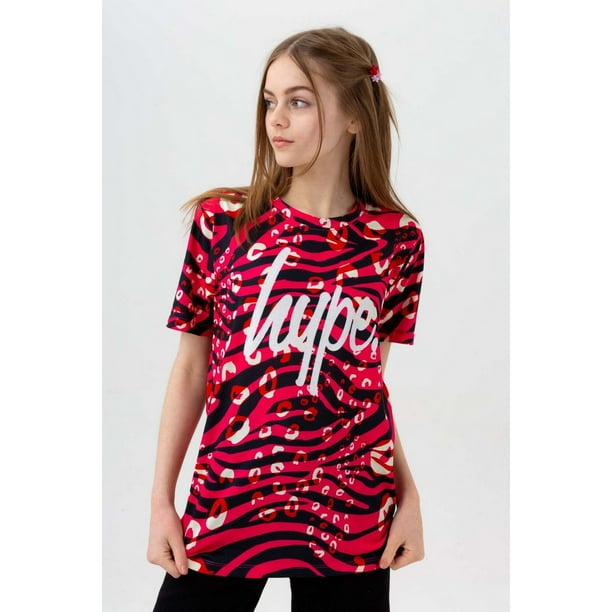 Hype Boys Girls Zebra Print T Shirt Pack of 3 Walmart
