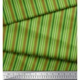 thumbnail image 2 of Soimoi Rayon Crepe Fabric Vertical Stripe Fabric Prints By Yard 46 Inch Wide, 2 of 5