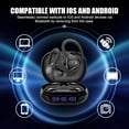 thumbnail image 2 of Auriculares inalámbricos Bluetooth compatibles con teléfonos. Ganchos seguros para orejas pequeñas. 40 horas de reproducción. Resistentes al agua para entrenamientos deportivos, 2 of 7