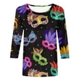 mardi gras graphic tees