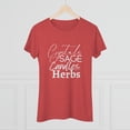 thumbnail image 5 of Crystals Sage Candles Herbs Women's Triblend Tee, 5 of 5