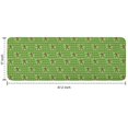 thumbnail image 7 of Green Bigfoot Pattern Kitchen Rug Mat,Kitchen Runner Rugs Non Skid Washable,Decorative Kitchen Floor Mats for Kitchen,Sink,Laundry,17"x47.2", 7 of 7