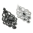 thumbnail image 2 of Large Rhinestone Drop Earrings, 2 of 2