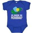 thumbnail image 3 of Inktastic Did Someone Say Pickleball Boys or Girls Baby Bodysuit, 3 of 5