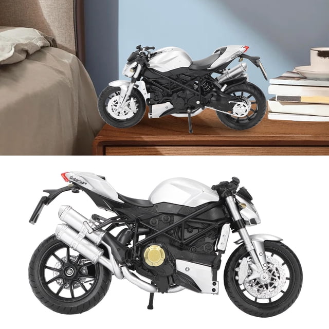 Juguete De Motocicleta De aleación, Modelo A Escala 1:12, Moto Para Niños Para
