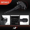 thumbnail image 5 of A-Premium Ignition Coil Compatible with Infiniti EX35 FX35 G25 Q50 Q70 Nissan 350Z Altima Maxima Murano Pathfinder Quest V6 2.5L 3.5L Front Fits select: 2014-2018 INFINITI QX60, 2013 INFINITI JX35, 5 of 8