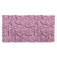 thumbnail image 5 of Bimba Purple Carnation Floral Pure Silk Printed Scarf Dupatta Head Neck Wrap Bandanas For Women 40 x 40 Inches, 5 of 6