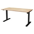 thumbnail image 6 of Bestar Electric Adjustable Height Standing Desk in Natural, 6 of 7
