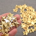 thumbnail image 4 of ZTTD 100Pcs Glitter Five Stars Confetti Wedding Party Decor and Table Decor, 0.8’’ in Diameter, Gold, 4 of 4