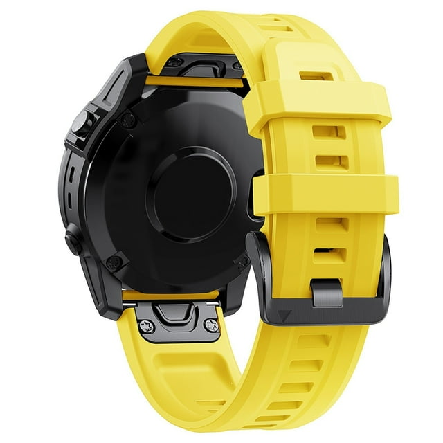 Creatine 26MM Quick Release Silicone Watch Strap With Metal Buckles Official Grade Fits Most