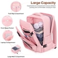 thumbnail image 5 of MIUSSE Carry on Luggage Set 3 Piece Hard Shell Luggage Sets with YKK Zipper Spinner Wheels TSA Lock Carry on with Backpack Set, 5 of 8