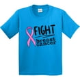 thumbnail image 3 of Inktastic Fight Breast Cancer Pink Ribbon Youth T-Shirt, 3 of 5