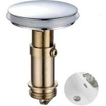 Pieces Bathroom Push Pop Click Stoppers, 38mm Sink Drain Stopper Pop-Up Stopper -
