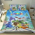 thumbnail image 1 of RoboGobo Conjunto de sábanas temático, trío de piezas, cómodo y amigable con la piel, diseño único, regalo de decoración para el hogar para familiares, amigos y fans,140cm *210cm, 1 of 6