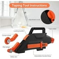 thumbnail image 3 of Banjo Taping Tool, Plastic Banjo With Corner Wheel, Placo Banjo With Interior Quick Change Adjustable Straps, Gypsum Board Right/left Hand Operation P, 3 of 4