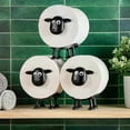 thumbnail image 4 of 3 Pack Lamb Toilet Paper Holder Sheep Toilet Paper Roll Holder Set Animal, 4 of 4