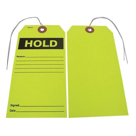 

Hold Tag 2-7/8 in. W x 5-3/4 in H PK25