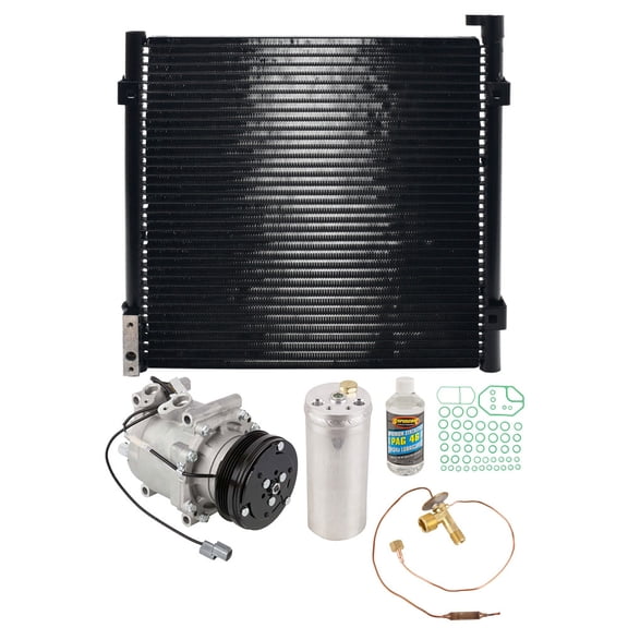 A/C Kit w/ AC Compressor Condenser & Drier For Honda Civic 1996 1997 1998 1999 2000 - BuyAutoParts
