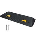 thumbnail image 6 of Rubber Threshold Ramp, 2" Rise Threshold Ramp Doorway, Recycled Rubber Power Threshold Ramp Rated 33069 lbs Load Capacity, Non-Slip Surface Rubber Solid Threshold Ramp for Wheelchair and Scooter, 6 of 6