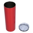 thumbnail image 2 of Taza De Vacío, Taza De Café A Prueba De Fugas, Aislamiento Térmico Portátil Con Tapa Deslizante Para Exteriores Para Acampar Para El Hogar ANGGREK Rojo, 2 of 8