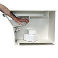 thumbnail image 4 of Mail Boss Package Master Locking Security Mailbox, Alpine white, 4 of 11