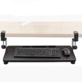 thumbnail image 2 of Support de Clavier Coulissant Plateau de Clavier Pince sur Tiroir de Clavier Extension de Bureau d'Ordinateur Plateau Coulissant Sans Perçage Support de Clavier Tiroir Hauteur Réglable Bureau d'Ordinateur, 2 of 5