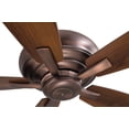 thumbnail image 7 of Kafe Ceiling Fan In Transitional Style 15 Inches Tall By 60 Inches Wide-Brushed Nickel Finish-Seashore Grey Blade Color Minka Aire Fans F696-Bnk, 7 of 7
