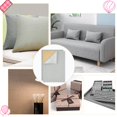 thumbnail image 6 of 4Pcs Self-Adhesive Linen Fabric Patch 11.5x8 Inch Fabric Repair Patches for Furniture Cushion Pillow Canvas Fabric Patch Sofa Jewelry Boxes Light Gray, 6 of 9